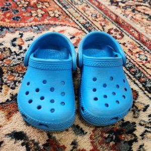Crocs -Baby - Baby Blue Crocs - Size 4